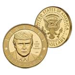 2026-W 1 oz President Donald J. Trump Proof Gold Coin NGC PF 70 ER (Trump Label)