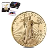 2026-W 1 oz $50 Proof Gold American Eagle 250th Ann Privy (w/Box & COA)