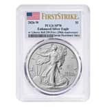 2026-W 1 oz Enhanced Uncirculated Silver American Eagle Liberty Bell Privy PCGS SP 70 FS