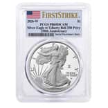 2026-W 1 oz Proof Silver American Eagle Liberty Bell Privy 250th Ann. PCGS PF 69 FS