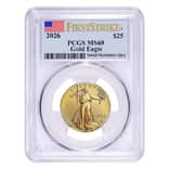 2026 1/2 oz Gold American Eagle PCGS MS 69 FS