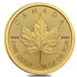 2026 1/4 oz Canadian Gold Maple Leaf $10 Coin BU (Sealed)