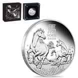 2026 1 oz Proof Silver Lunar Horse Coin Australian Perth Mint