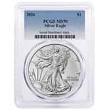 2026 1 oz Silver American Eagle PCGS MS 70