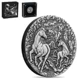 2026 2 oz Antiqued Silver Lunar Horse Coin Australian Perth Mint