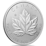2026 5 oz Canadian Silver Grand Maple Leaf Coin BU