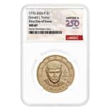 2026 (P) President Donald J. Trump $1 Coin NGC MS 67 FDOI Semiquincentennial