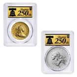 2026 Best of the US Mint 1804 Silver Dollar Gold Coin & Silver Medal Set PCGS SP/MS 70 FS (250th Ann.)