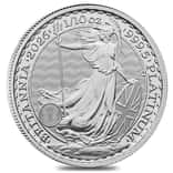 2026 Great Britain 1/10 oz Platinum Britannia Coin BU