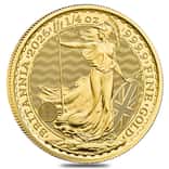 2026 Great Britain 1/4 oz Gold Britannia Coin BU