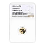 2026 Niue 1 Gram Spinosaurus Gold Coin NGC Reverse PF 70