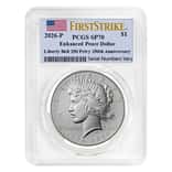2026 (W) Peace Silver Dollar Enhanced Uncirculated Coin PCGS SP 70 FS