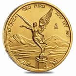 2027 1/10 oz Mexican Libertad Gold Coin BU