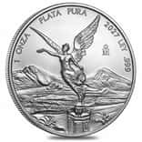 2027 1 oz Mexican Libertad Silver Coin BU