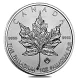 2027 1 oz Palladium Canadian Maple Leaf Coin $50 BU