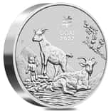 2027 10 Kilo Silver Lunar Goat BU Australian Perth Mint