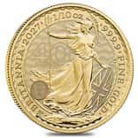 2027 Great Britain 1/10 oz Gold Britannia Coin BU