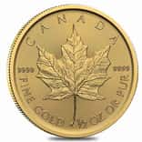 2027 1/2 oz Canadian Gold Maple Leaf $20 Coin BU (Sealed)