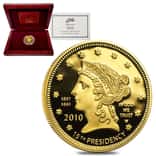 2010 W 1/2 oz $10 First Spouse - Buchanan's Liberty Gold Proof Coin (w/Box & COA)