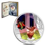 2020 Niue 1 oz Colorized Silver Dance of the Hours - Disney's Fantasia 80th Ann Coin (w/Box & COA)