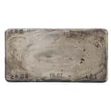 24.68 oz Simmons Vintage Silver Bar .999+ Fine