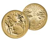 2024-W 1 oz US Liberty & Britannia Proof Gold Coin