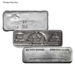 25 oz Generic Silver Bars .999 Fine