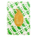 2.5 gram Gold PAMP Suisse Lady Fortuna Oval Pendant .9999 Fine (Sealed)