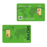 2.5 gram Nadir Refinery Gold Bar .9999 Fine (In Assay)