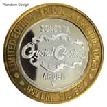 0.6 oz $10 Gaming Token .999 Fine Silver (Random Design)