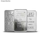 2 gram Generic Platinum Bar .9995 Fine (Secondary Market)