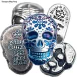 2 oz Shaped Cast Silver .999 Fine (Random Design)