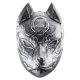 2 oz South Korea Silver Kitsune Mask Stackable .999 Fine