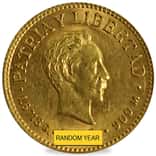 1 Peso Jose Marti Gold Coin AU/BU (Random Year)