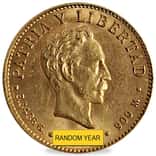 2 Pesos Jose Marti Gold Coin AU/BU (Random Year)