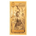 2 Utah Goldback 1/500 oz 24K Gold Foil Aurum Note (New Design)