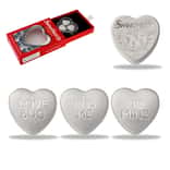 30 gram Silver Sweethearts Candy PAMP Suisse 3-Heart Set .9999 Fine (w/Box)