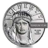 1/10 oz Platinum American Eagle $10 Coin BU (Random Year)