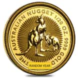 1/20 oz Australian Kangaroo/Nugget Gold Coin .9999 Fine (Random Year)
