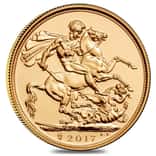 2017 Great Britain Gold British Sovereign 200th Anniv. Privy BU