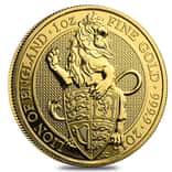2016 Great Britain 1 oz Gold Queen's Beasts (Lion) Coin .9999 Fine BU