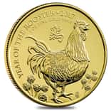 2017 Great Britain 1 oz Gold Year of the Rooster Coin .9999 Fine BU