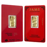 5 Gram PAMP Suisse Year of the Snake Gold Bar (in Assay)