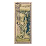50 Nevada Goldback 1/20 oz 24K Gold Foil Aurum Note