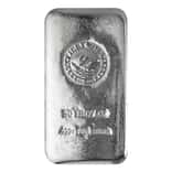 50 oz First Mint Silver Cast Bar .999 Fine