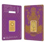 5 Gram Perth Mint Diwali Lakshmi Gold Bar .9999 Fine (in Assay)