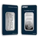 5 oz APMEX Silver Bar .999 Fine (in Assay)
