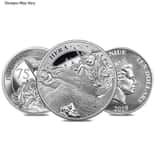 5 oz Random Mint Silver Coin .999+ Fine BU/Proof