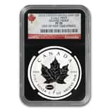 2015 1 oz Silver Canadian Maple Leaf E=mc2 Privy NGC PF 70 - 1 of First 2500 Retro Holder