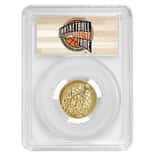 2020 W $5 Gold Basketball Hall of Fame Coin PCGS MS 69 FS (NHOF Logo Label)